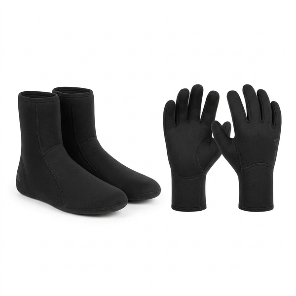 Set chaussons et gants néoprène bain froid Polairo